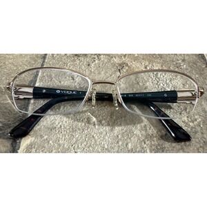 Vogue VO 3881-B 939 Brown/Bronze Flex Eyeglasses Frame Half Rim 53-17-135-31 G15